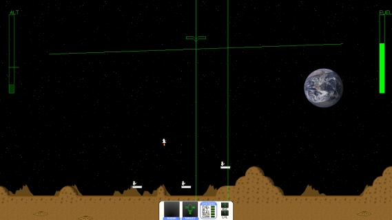 Moon Lander screen 1